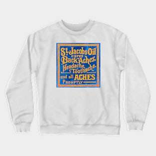 St. Jacobs Oil Cures Crewneck Sweatshirt